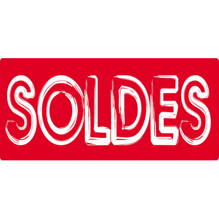 SOLDES R4 - 30x14 cm - Sticker/autocollant