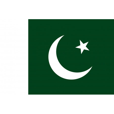 Drapeau Pakistan (19.5x13cm) - Sticker/autocollant