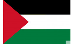 Drapeau Palestine (19.5x13cm) - Sticker/autocollant