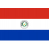 Drapeau Paraguay (19.5x13cm) - Sticker/autocollant