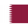 Drapeau Qatar (19.5x13cm) - Sticker/autocollant