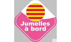 jumelles catalanes  - 15cm - Sticker/autocollant