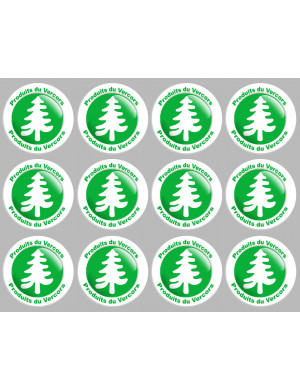 Produits du Vercors (12fois 5cm) - Sticker/autocollant