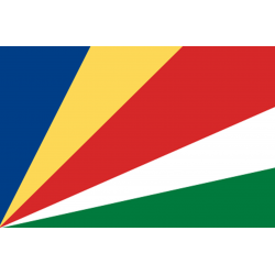 Drapeau Seychelles (19.5 x 13 cm) - Sticker/autocollant