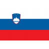 Drapeau Slovénie (19.5 x 13 cm) - Sticker/autocollant