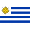 Drapeau Uruguay (5 x 3.3 cm) - Sticker/autocollant