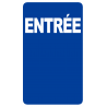 Entrée (15x9cm) - Sticker/autocollant