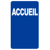 Accueil (10x6cm) - Sticker/autocollant