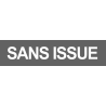 Sans issue gris (15x3.5cm) - Sticker/autocollant