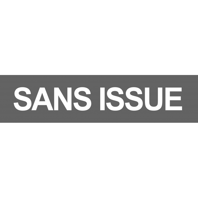 Sans issue gris (29x7cm) - Sticker/autocollant