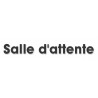 Salle d'attente 5 (20x5cm) - Sticker/autocollant