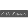 Salle d'attente 2 (20x5cm) - Sticker/autocollant