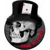 Coup de Poker (10x8.2cm) - Sticker/autocollant