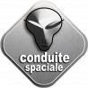 Conduite spatiale (15x15cm) - Sticker/autocollant