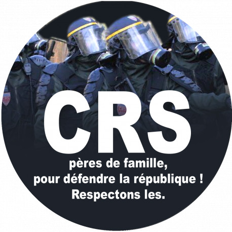 CRS (10x10cm) - Sticker/autocollant