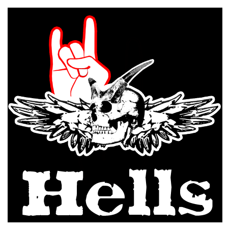 Hells reconnaissance (20x20cm) - Sticker/autocollant