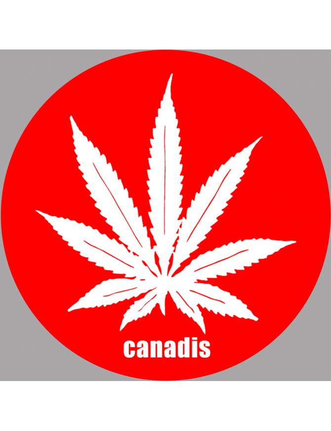 Canadis (10x10cm) - Sticker/autocollant