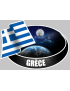 GRÈCE (10x14cm) - Sticker/autocollant