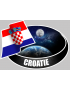 CROATIE (10x14cm) - Sticker/autocollant