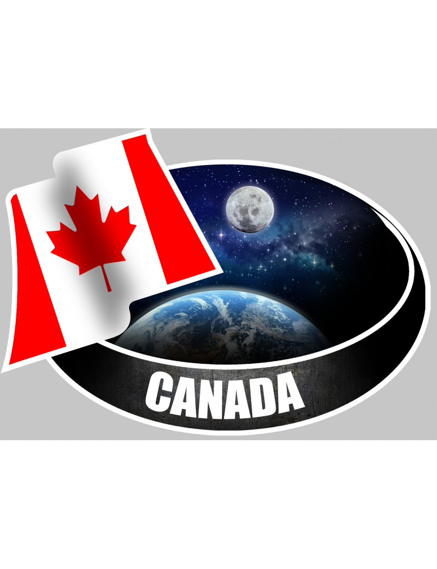 CANADA (10x14cm) - Sticker/autocollant