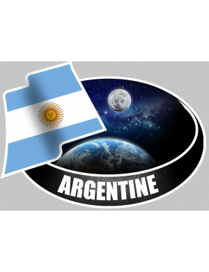 ARGENTINE (10x14cm) - Sticker/autocollant