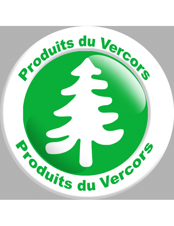 Produits du Vercors (15x15cm) - Sticker/autocollant