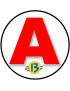 A 13 Les Bouches-du-Rhône - 15cm - Sticker/autocollant