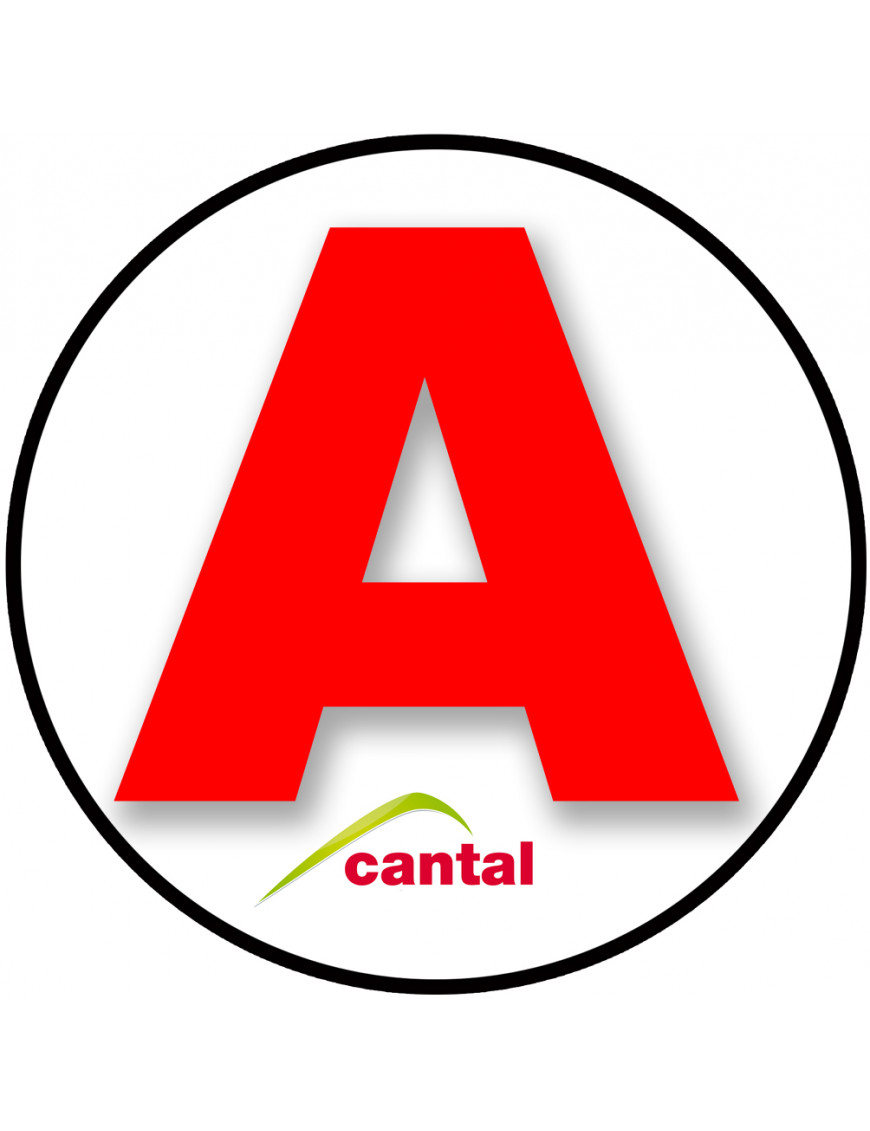 A 15 Le Cantal - 15cm - Sticker/autocollant