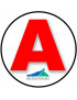 A 65 Les Hautes Pyrénées - 15cm - Sticker/autocollant