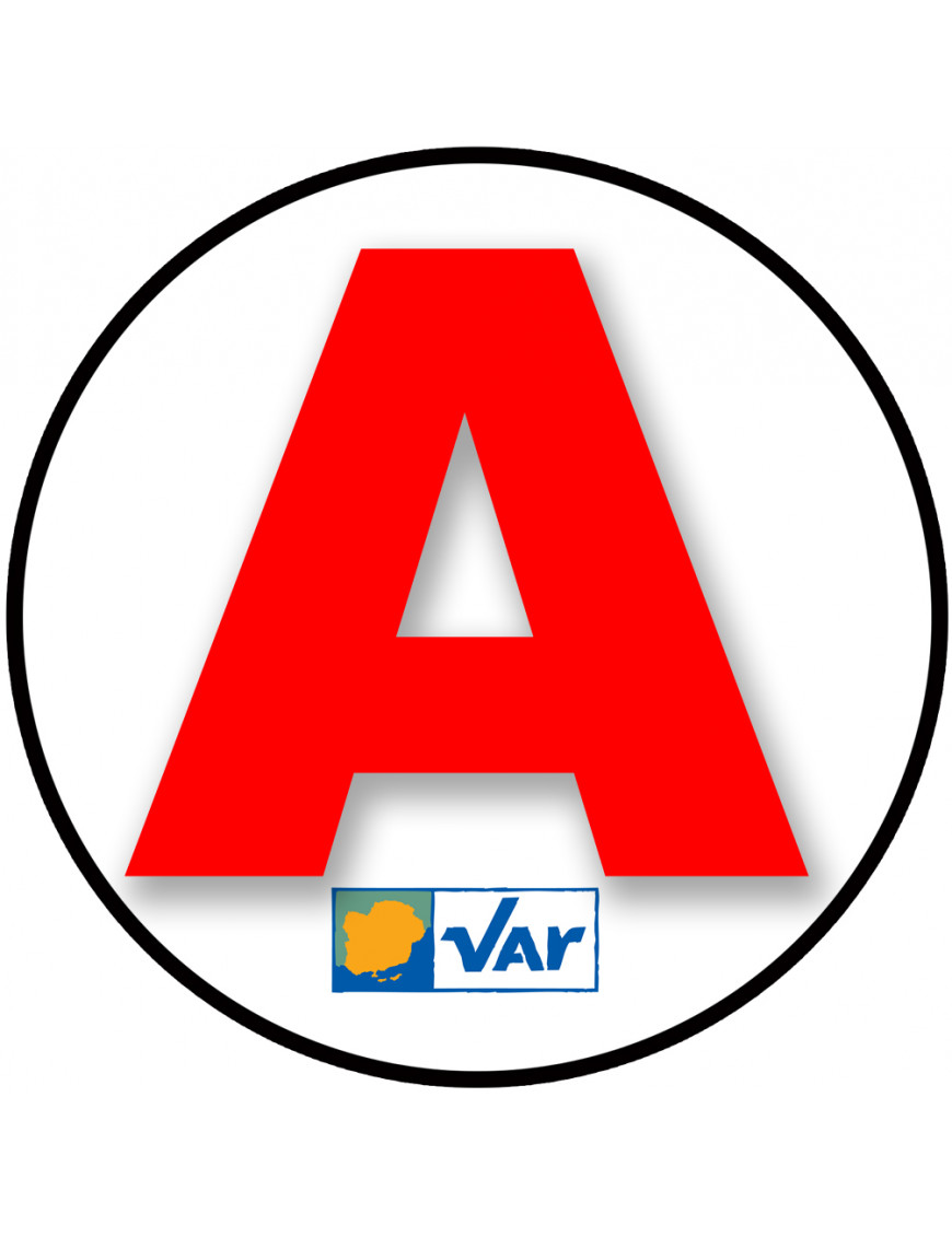 A 83 Le Var - 15cm - Sticker/autocollant