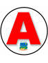 A 973 La Guyane - 15cm - Sticker/autocollant