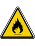 inflammable (15x13.5cm) - Sticker/autocollant