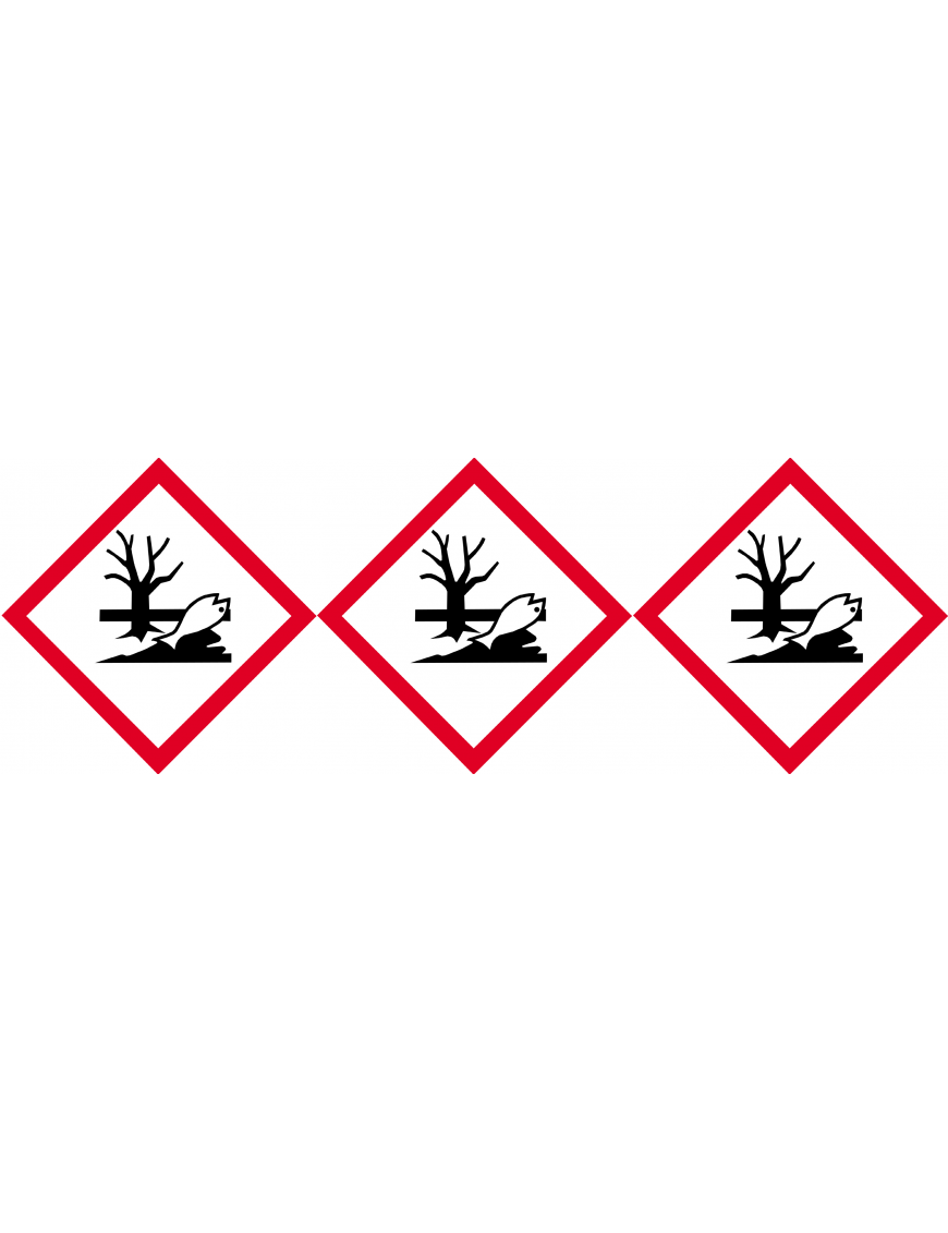 produits néfastes sur l'environnement - 3 fois 10cm - Sticker/autocollant