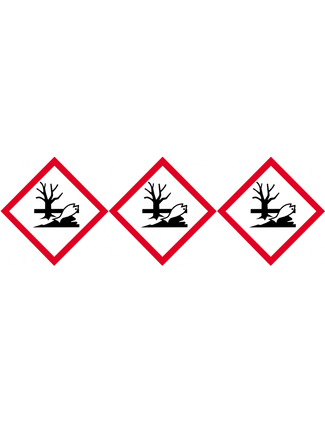 produits néfastes sur l'environnement - 3 fois 10cm - Sticker/autocollant