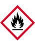 produits inflammables (15cm) - Sticker/autocollant