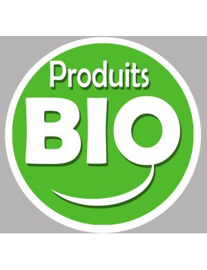 produit bio (20cm) - Sticker/autocollant