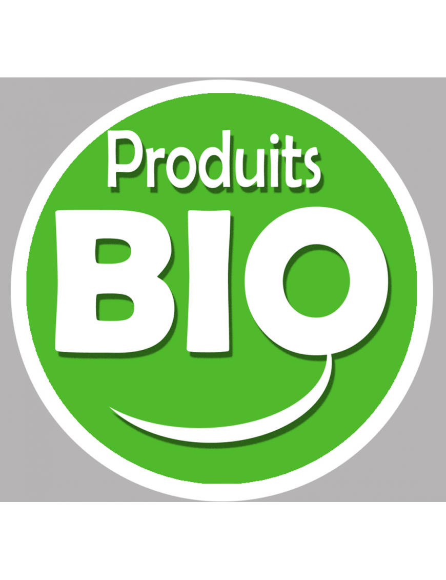 produit bio (20cm) - Sticker / autocollant