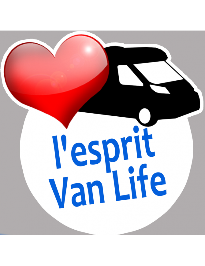 Van Life - 15cm - Sticker/autocollant