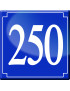 numéroderue250 - classique 10x10cm - Sticker/autocollant