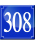 numéroderue308 - classique 10x10cm - Sticker/autocollant