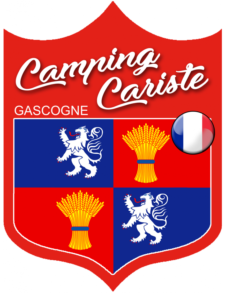 Campingcariste Gascogne - 15x12.2cm - Sticker/autocollant