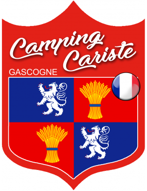 Campingcariste Gascogne - 10x7.5cm - Sticker/autocollant