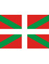 Drapeau Basque - 15x10cm - Sticker/autocollant