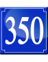 numéroderue350 - classique 10x10cm - Sticker/autocollant