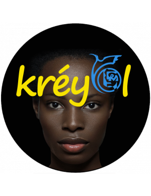 Créole-Kréyol Martinique - 15cm - Sticker/autocollant