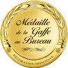 Médaille de la gaffe au bureau - 15x15cm - Sticker/autocollant