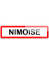 Nimoise (15x4cm) - Sticker/autocollant