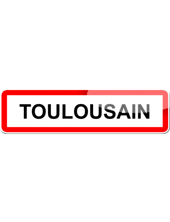 Toulousain (15x4cm) - Sticker/autocollant