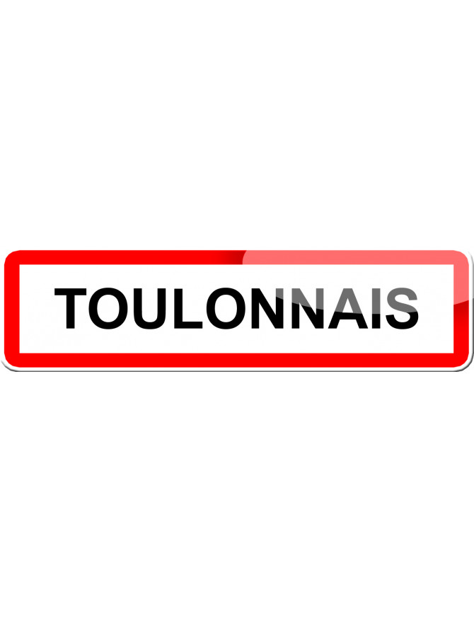 Toulonnais (15x4cm) - Sticker/autocollant