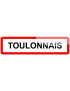 Toulonnais (15x4cm) - Sticker/autocollant